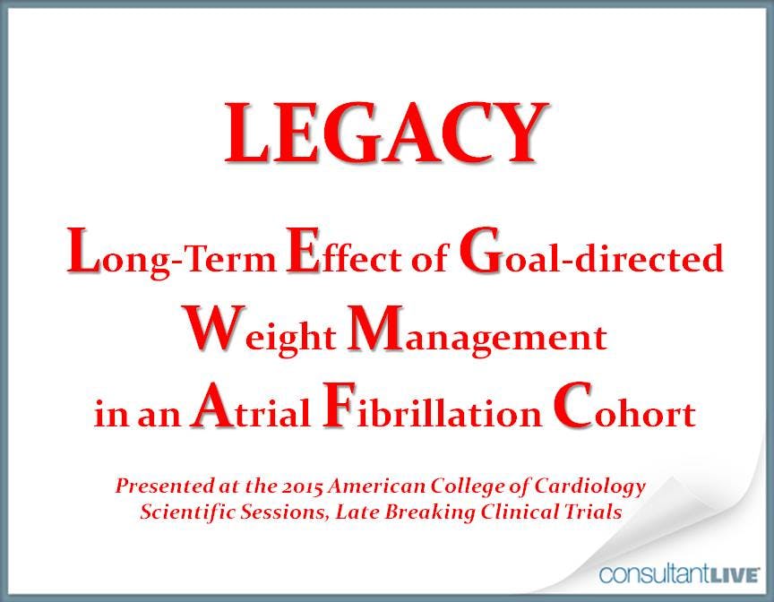 Weight Loss Improves Atrial Fibrillation, Cardiometabolic Profile 