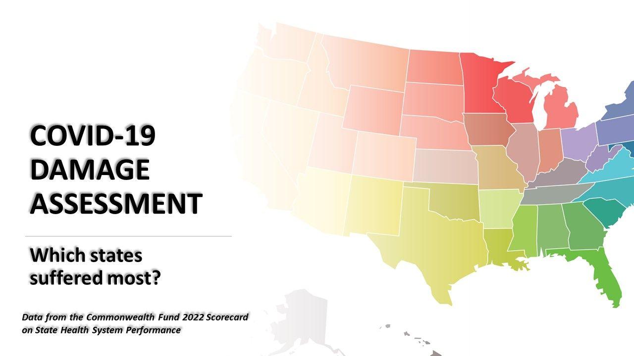 COVID-19 Damage Assessment: Which States Have Suffered Most?