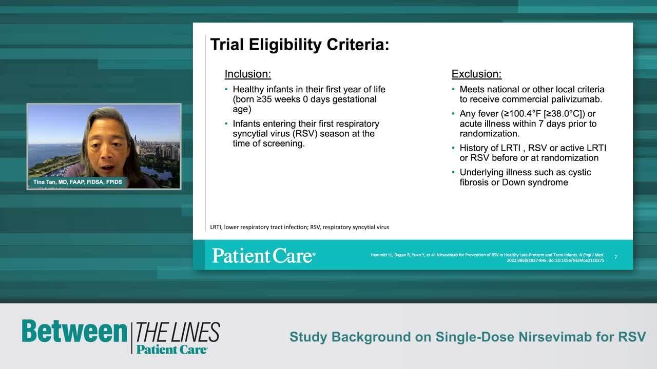 Study Background on Single-Dose Nirsevimab for RSV