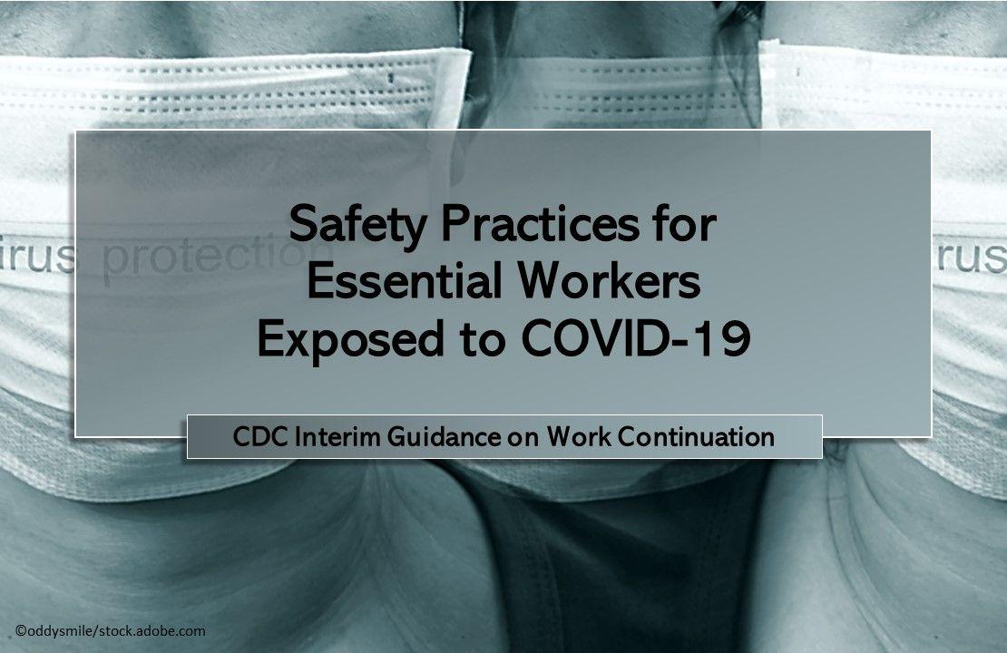 Exposed but Asymptomatic: CDC Guidance on Work Safety 