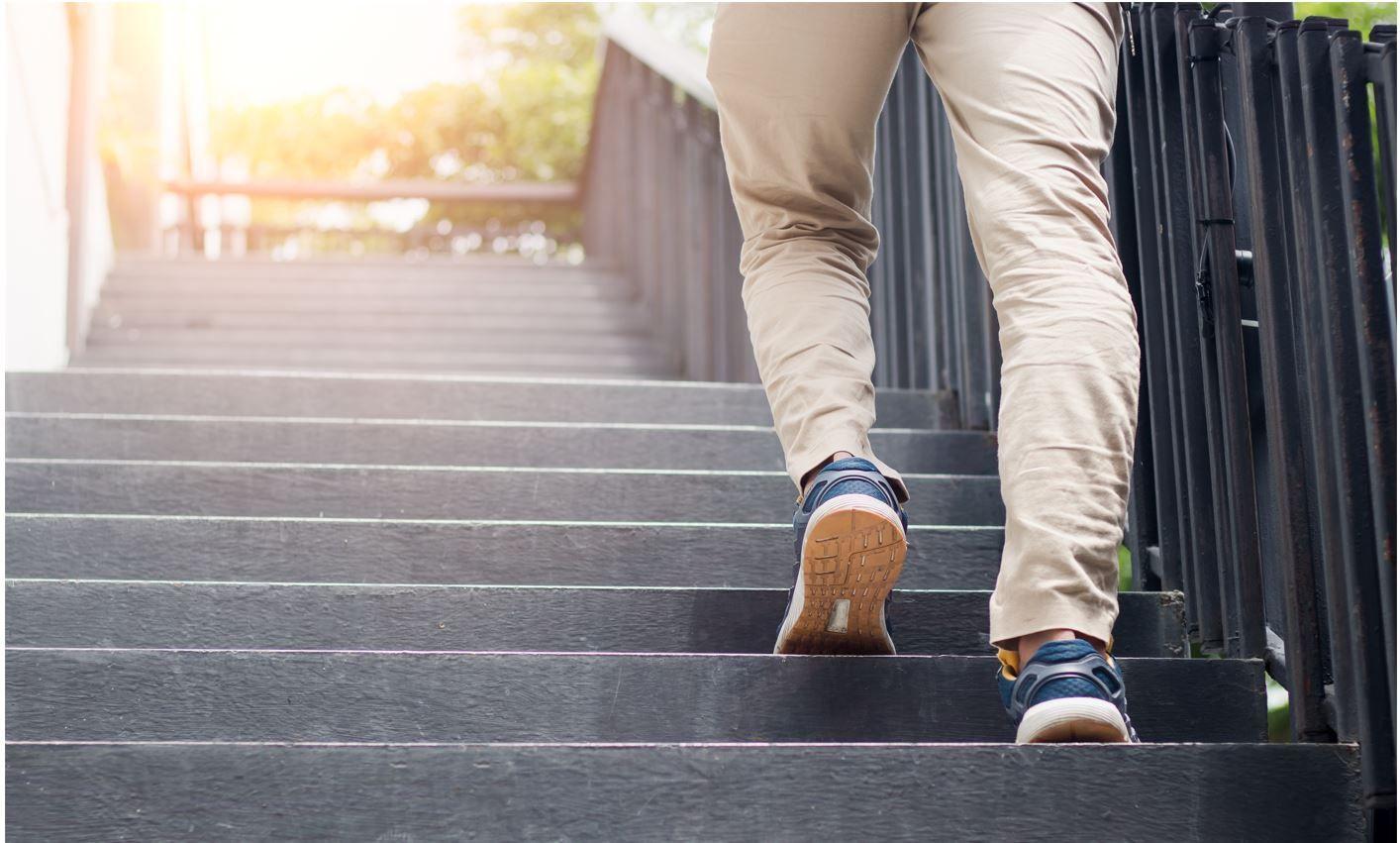 Blood Glucose Down, Insulin Sensitivity Up with 10 Minutes of Moderate-intensity Stair Stepping