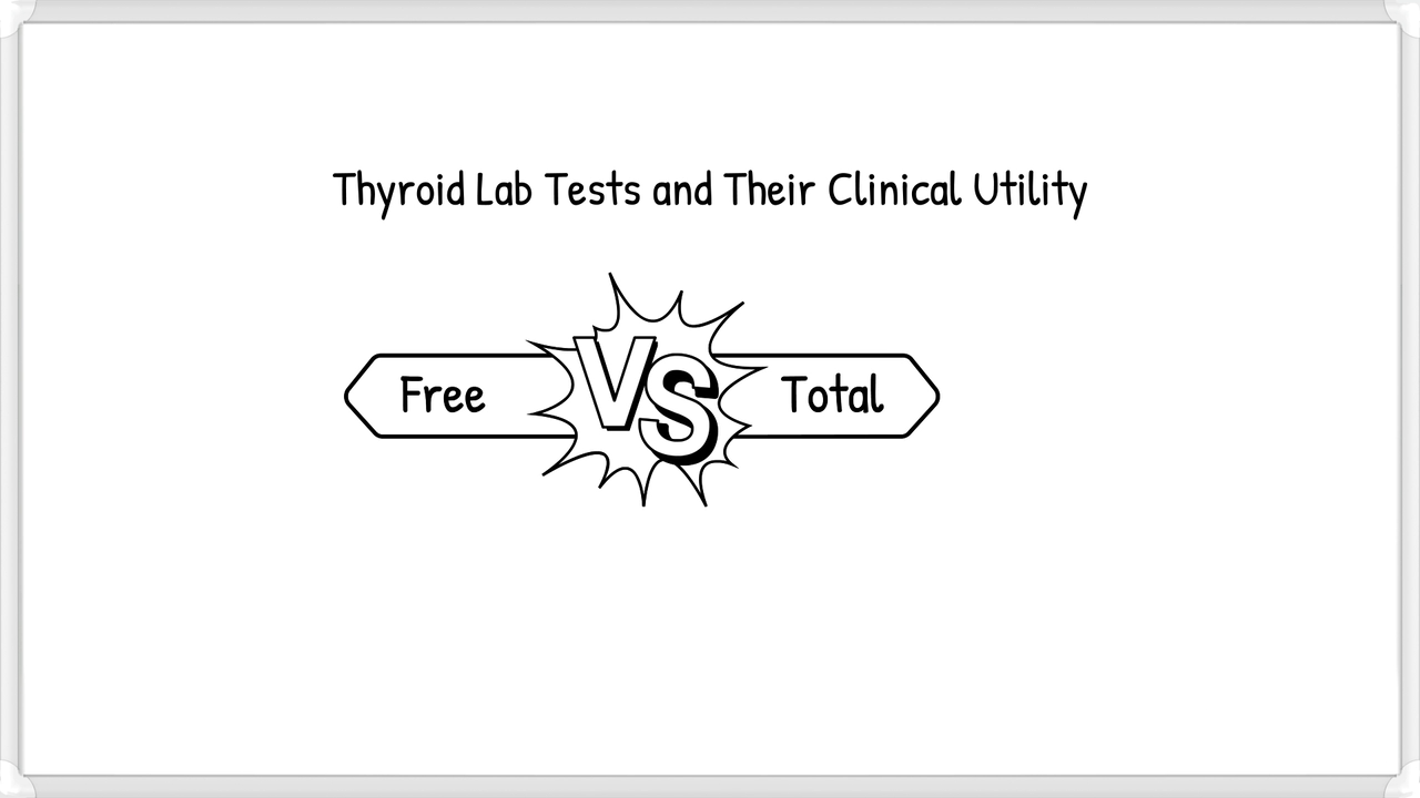 Free versus Total T4 and T3