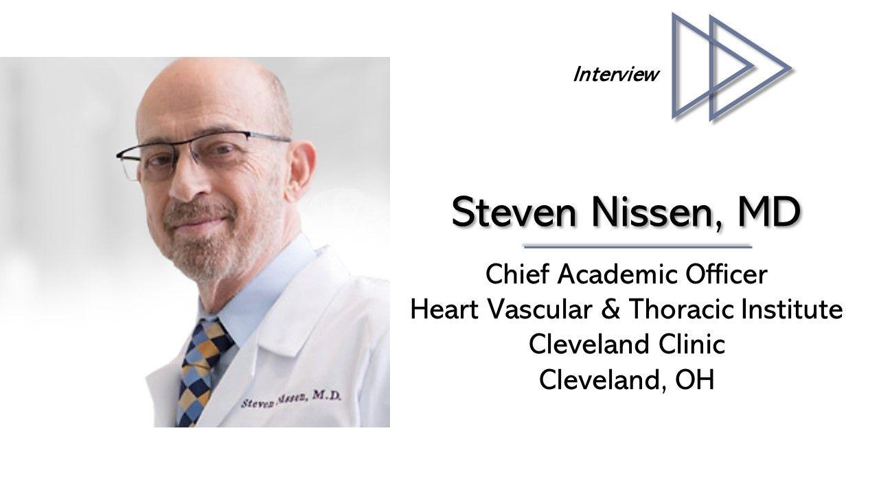 Steven Nissen, MD, Discusses Historic Bempedoic Acid Labeling for CV Risk Reduction / image credit Steven Nissen, MD, courtesy of Cleveland Clinic 