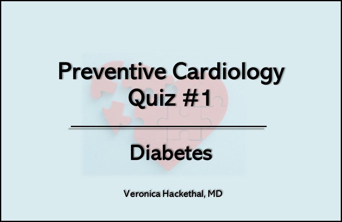 Diabetes management to prevent cardiovascular disease 