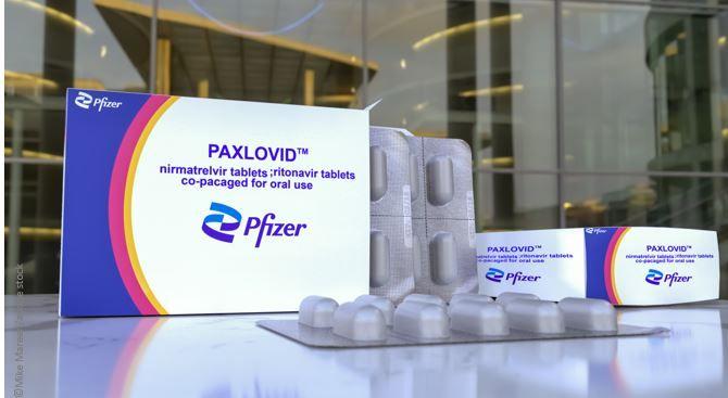 Paxlovid Associated with Virologic Rebound in One in Five Patients with Severe COVID-19 Infection image credit paxlovid ©Mike Mareen / stock.adobe.com