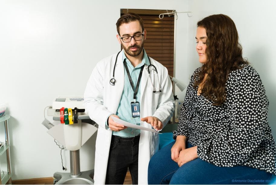 Three Obesity-Related Comorbidities and Management Guidance for Primary Care / image credit woman with obesity:  ©Antonio Diaz/AdobeStock