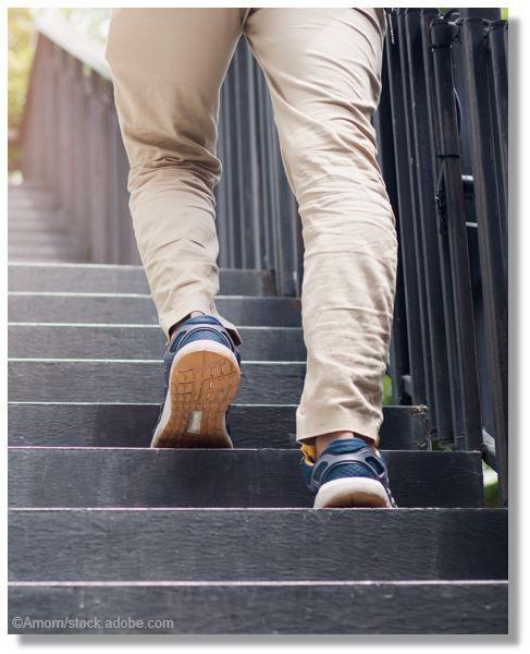 Blood Glucose Down, Insulin Sensitivity Up with 10 Minutes of Moderate-intensity Stair Stepping