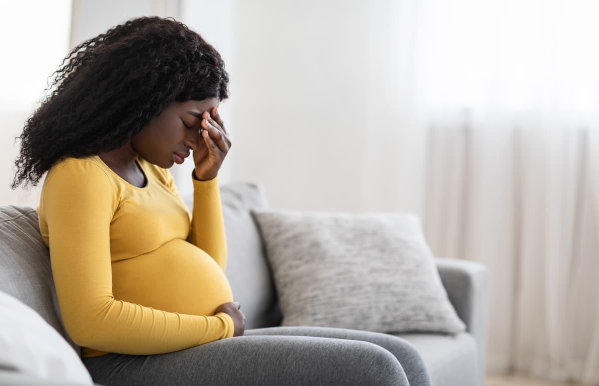 Migraine in Pregnancy: Considerations for Treatment / Image credit: ©Prostock-studio/AdobeStock