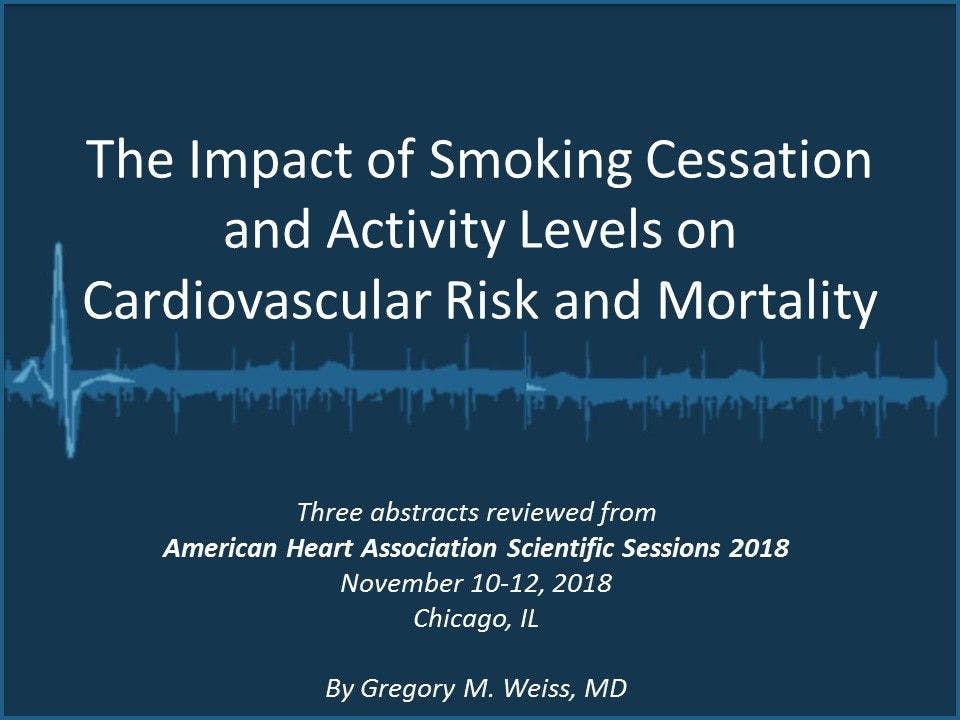 AHA Abstract Wrap-up: Smoking, Cessation, and TV Behavior 