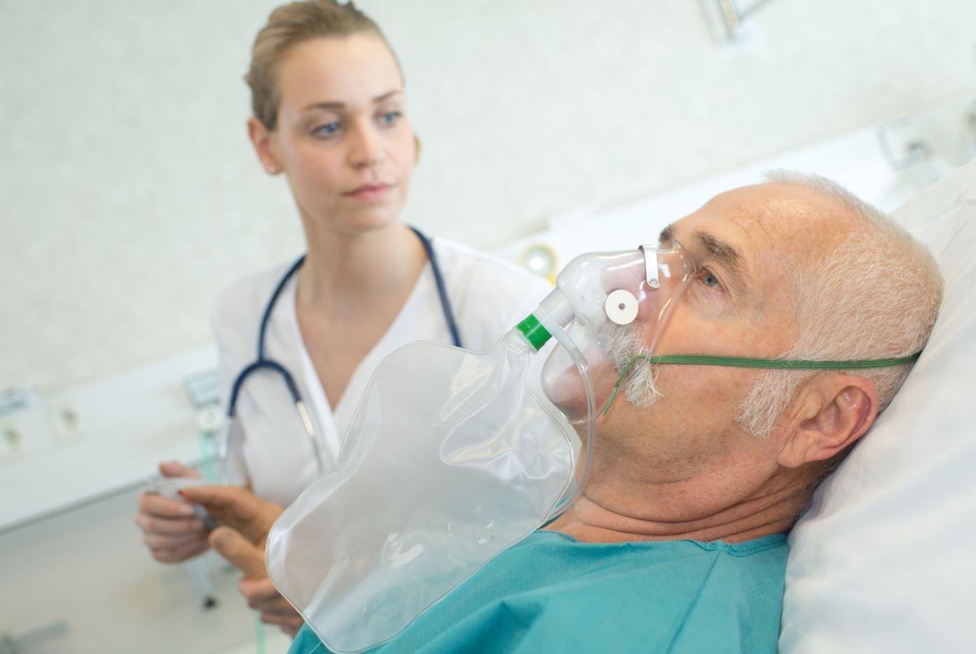 Gabapentinoids Associated with Severe COPD Exacerbations / image credit man in hospital ©auremar/stock.adobe.com